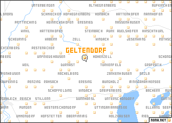 map of Geltendorf