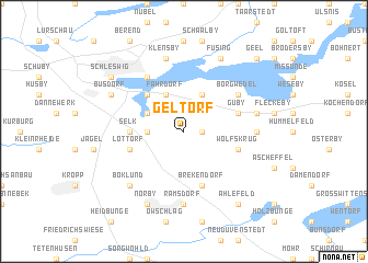 map of Geltorf