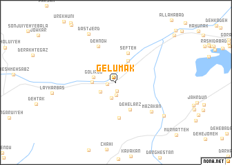 map of Gelūmak