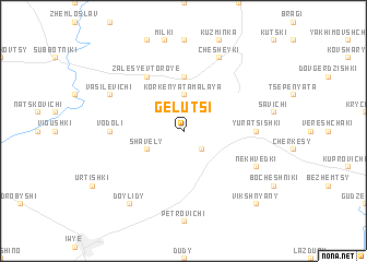map of Gelutsi