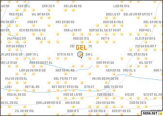 map of Gel