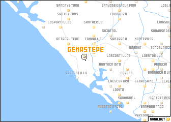 map of Gemastepe