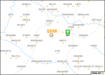 map of Gēma