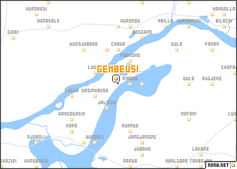 map of Gembeusi