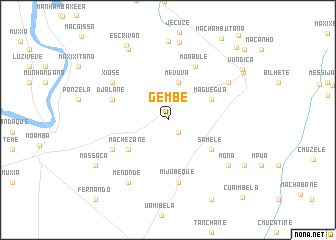 map of Gembe