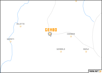 map of Gembo