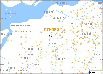 map of Gembra