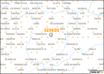 map of Gémeos