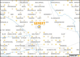 map of Gemert