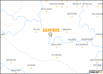map of Gemfane