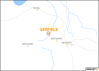 map of Gemfield