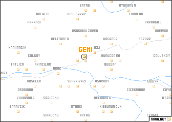 map of Gemi