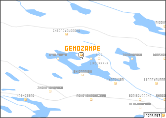 map of Gemozampe