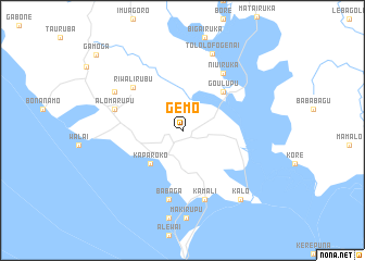 map of Gemo