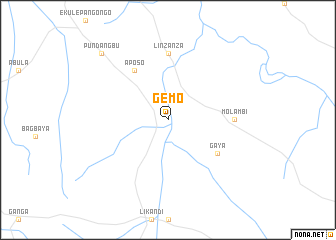 map of Gemo