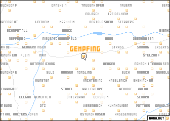 map of Gempfing