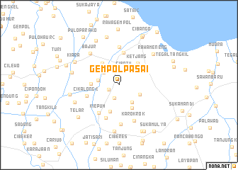 map of Gempolpasai