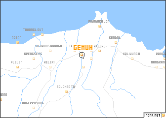 map of Gemuh
