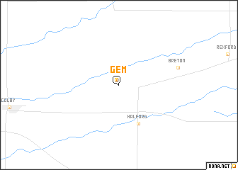 map of Gem