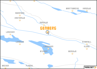 map of Genberg