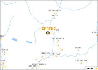 map of Gencha