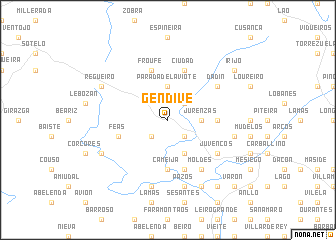 map of Gendive