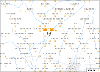 map of Gendol