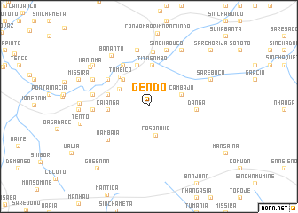 map of Gendo