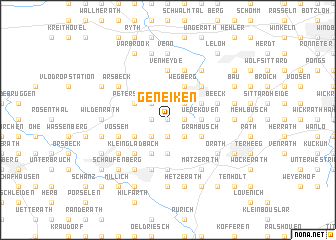 map of Geneiken