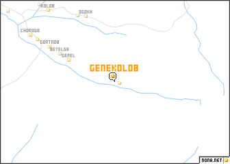 map of Genekolob