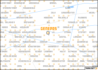 map of Genepas