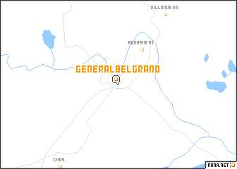 map of General Belgrano