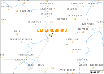 map of General Bravo