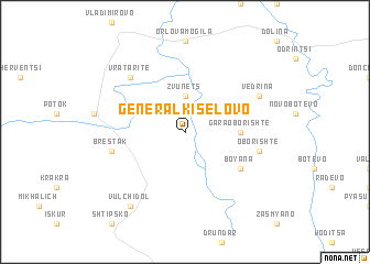 map of General-Kiselovo