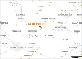 map of General-Kolevo