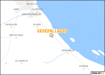 map of General Lagos