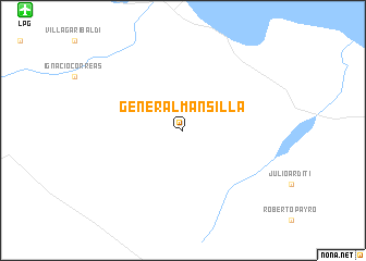 map of General Mansilla