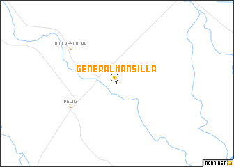 map of General Mansilla