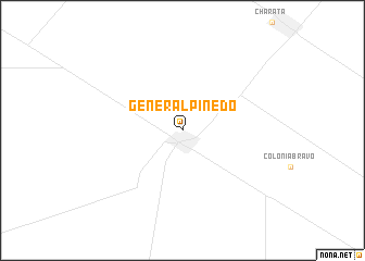 map of General Pinedo