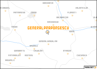 map of General Praporgescu