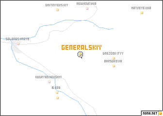 map of General\