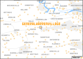 map of General Warren Village