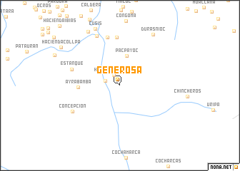 map of Generosa