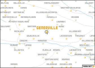 map of Generville