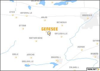 map of Genesee