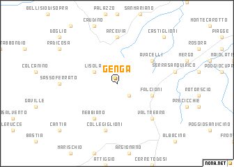 map of Genga