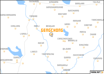 map of Gengchong