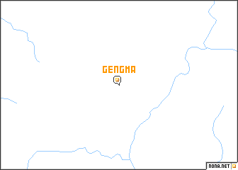 map of Gengma