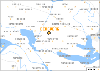 map of Gengpeng