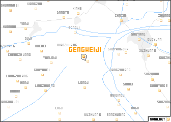 map of Gengweiji